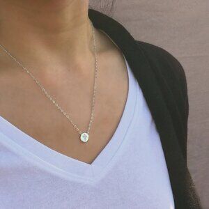 esperanza cz cross necklace • strength & dignity